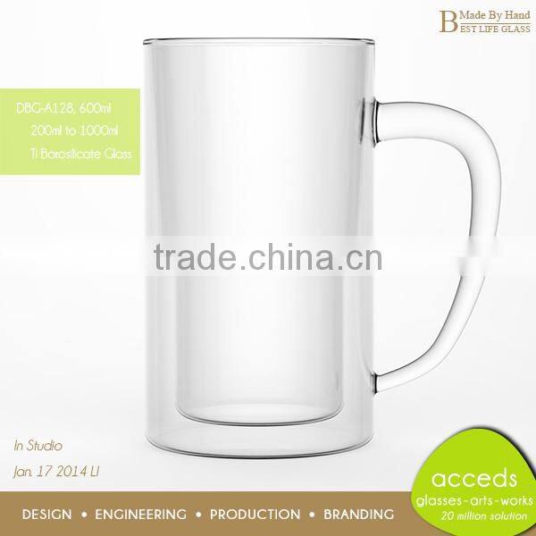 Cheap Heat ResistantCrystal Handmade Beer Drink Cup