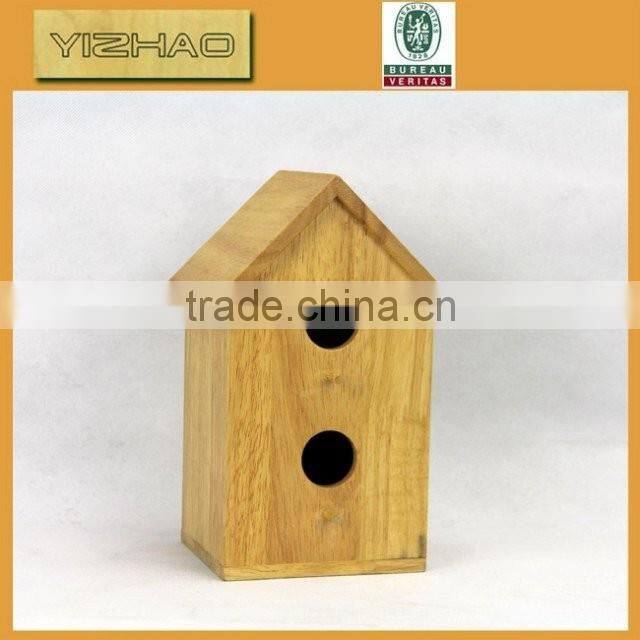 Eco-friendly FSC Hanging Wooden Bird Cage, Wooden Bird House, Bird Cage