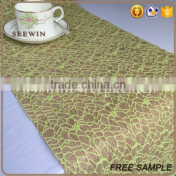 dinner party table runner jute material wholesale
