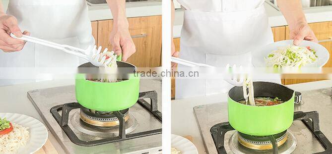 Wholesale Stock White Platic Sawtooth Noodle Ladle