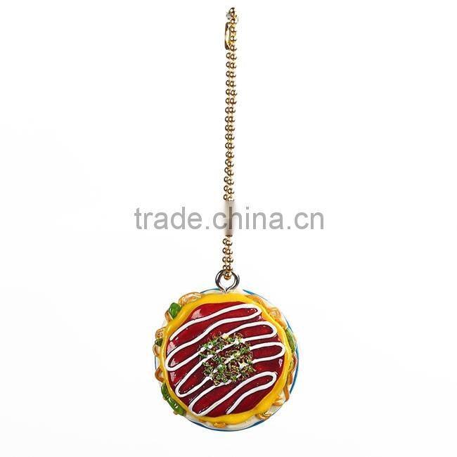 Realistic food dessert key ring /keychain