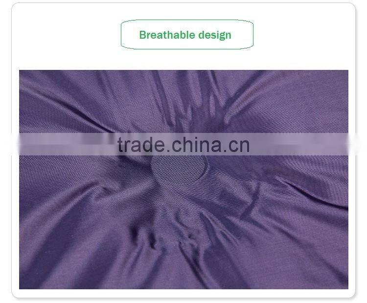 Outdoor air self-inflatable sleeping mat