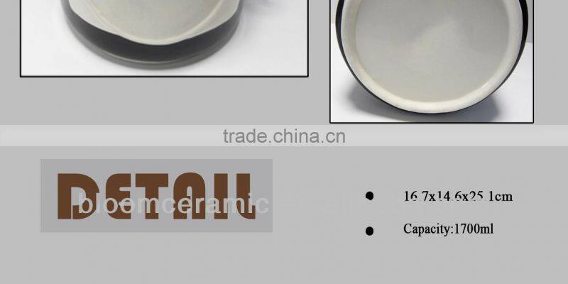 Chef design porcelain airtight canister