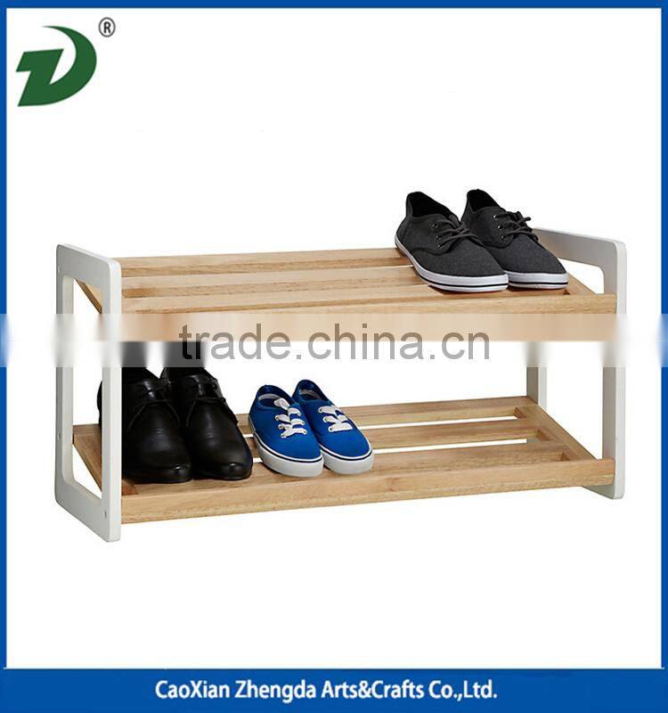 High Class Walnut Wood Shoe Rack
