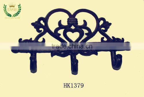 Abbott Cast Iron Triple Bird Wall Hook