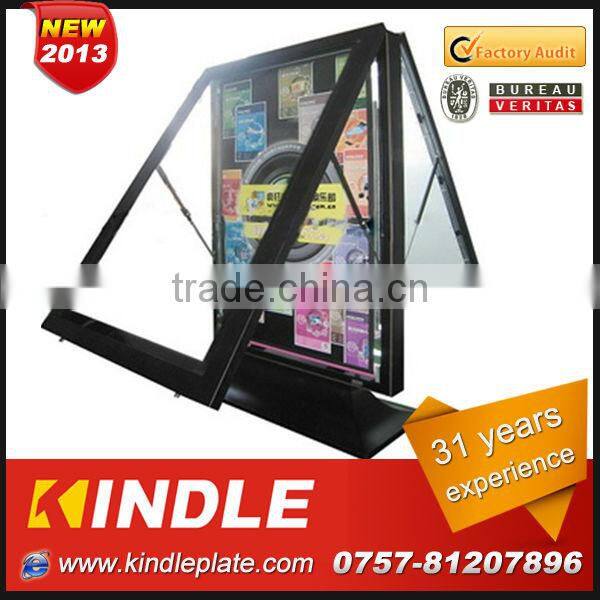 scrolling advertising rotating light box billboard