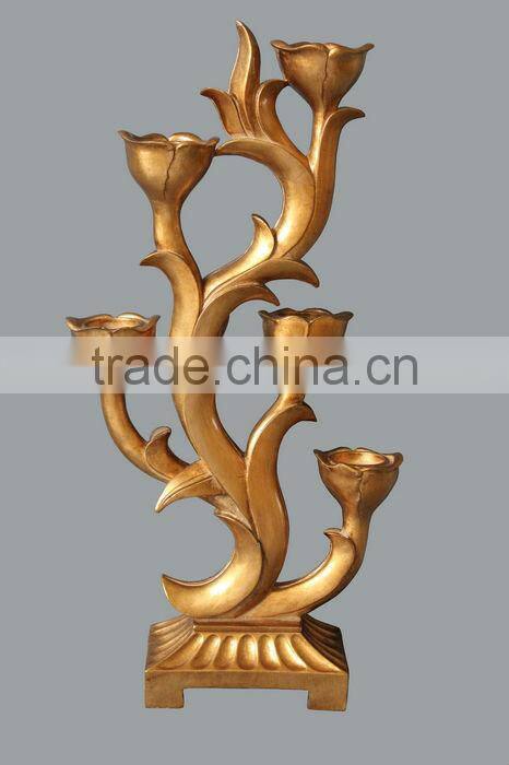 China resin candle holders wholesale