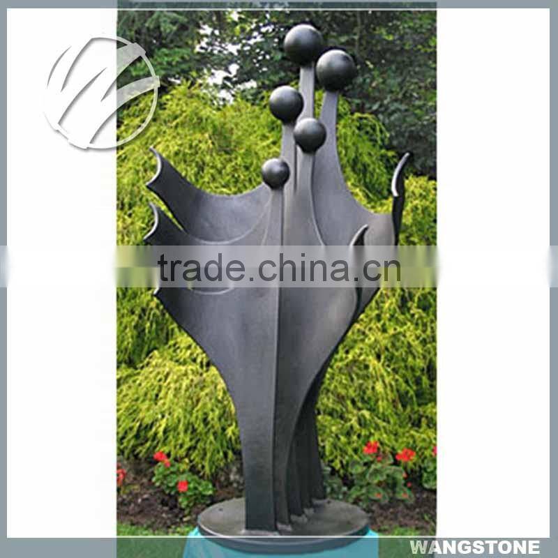 Modern bronze garden family sculpture hot sale