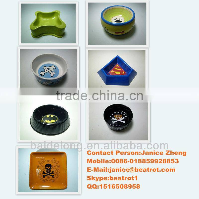 2013 Sensible Ceramic Pet Food Bowl, 6" Porcelain Pet Bowl for Dog