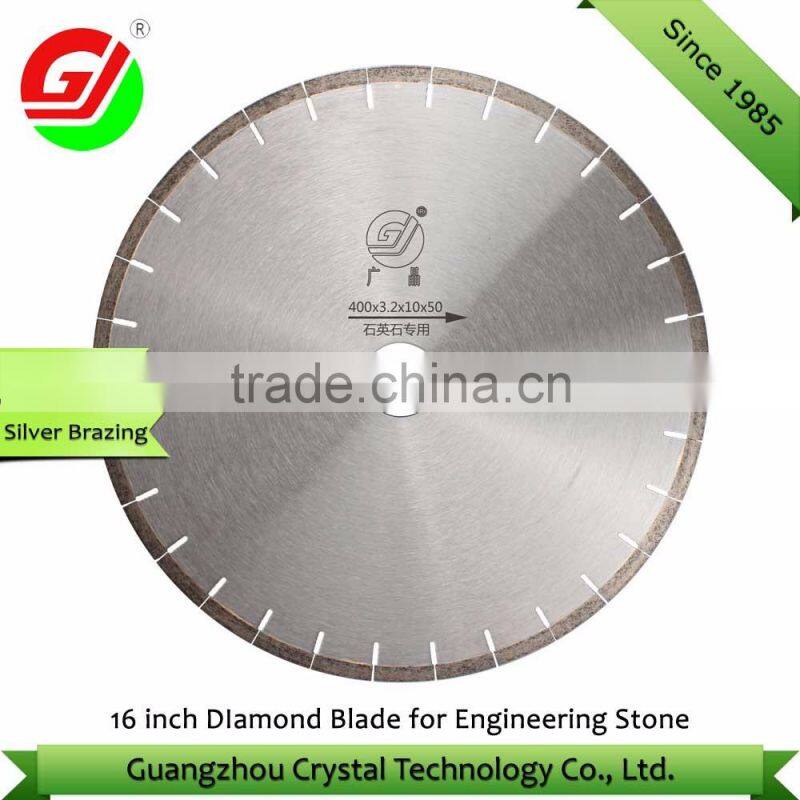 16" Diamond Cutting Saw Blade for Quartz 400mm Sharp Circular Blade