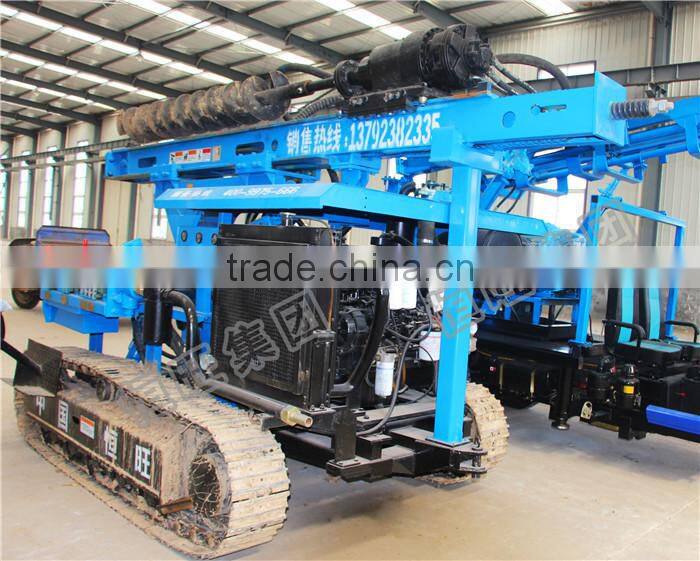 Photovoltaic mounting system installation ground screw solar pile driver