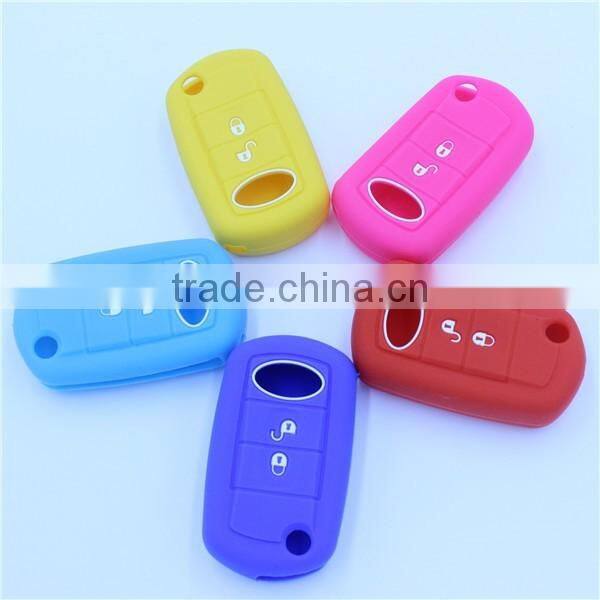 Silicone Cover fit for LAND ROVER Flip Remote Key Case Shell Fob
