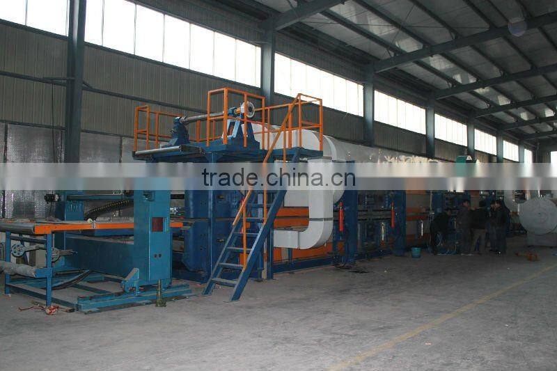 Cheap PU/Phenolic /PIR sandwich duct panel continuous production line