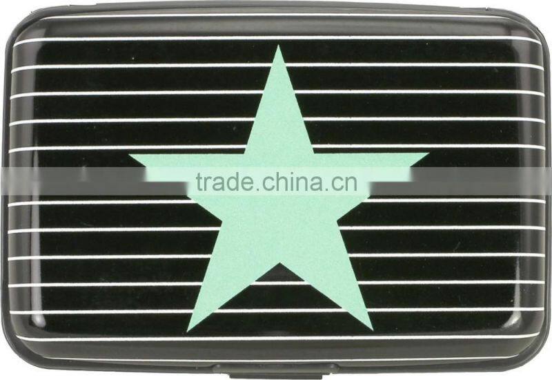 Waterproof Credit Card Wallet Holder Aluminum Metal Pocket Case Box