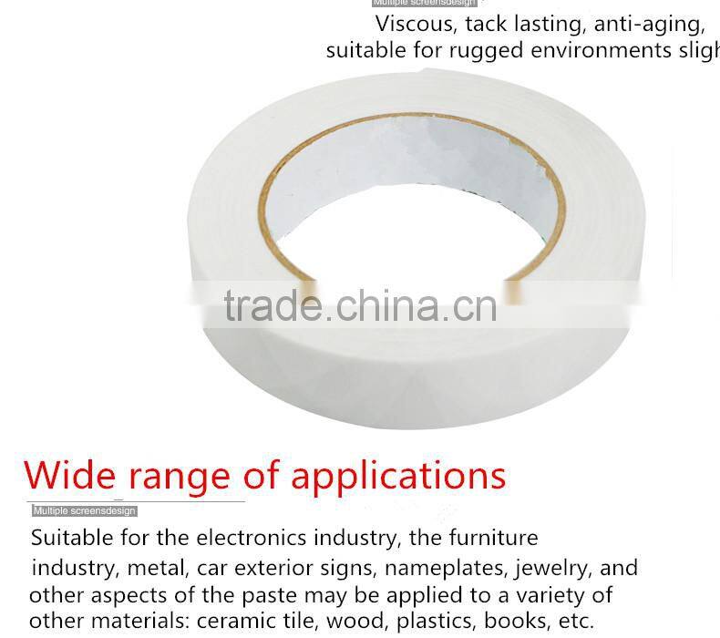 High density single sided eva foam tape