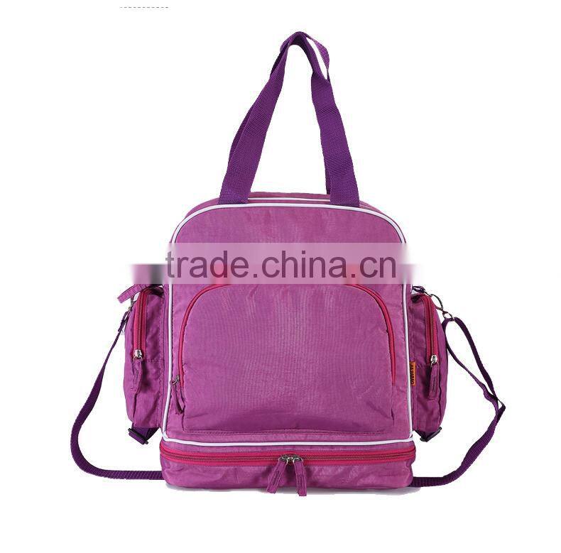 600D polyester best diaper organizer bag