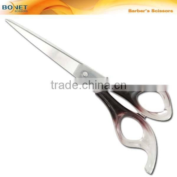 S41013 6-3/4" Fashion hair styling plastic handle barber scissors