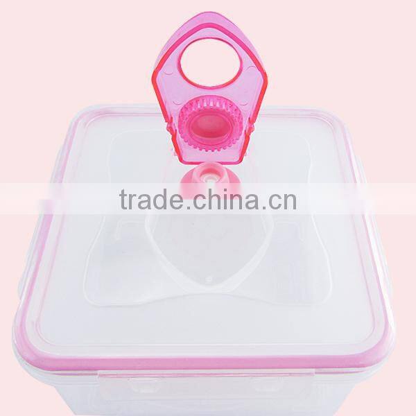 Square Take Away Airtight Plastic Food Container