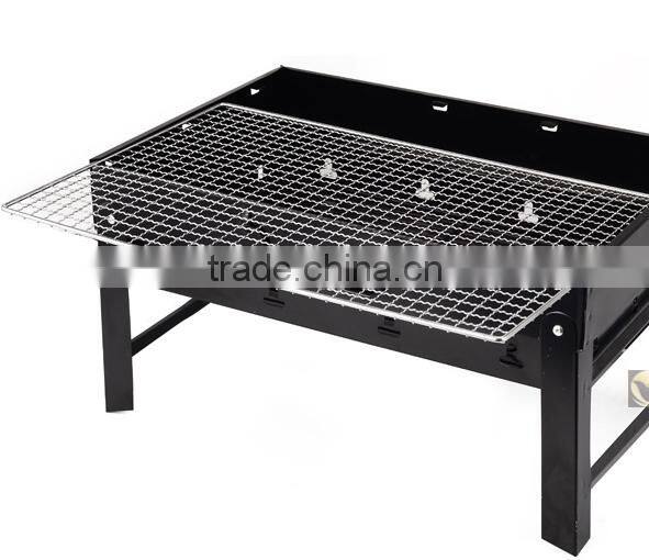 HOT wholesale portable stainess steel metal small outdoor bbq grill barbecue Charcoal Grill
