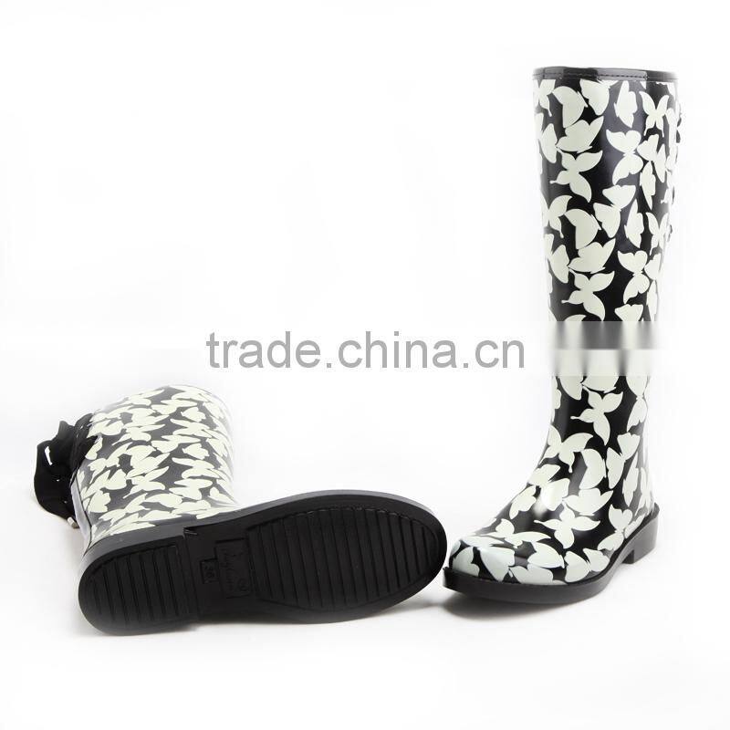 cheap women rubber rain boots sexy latex rubber boots