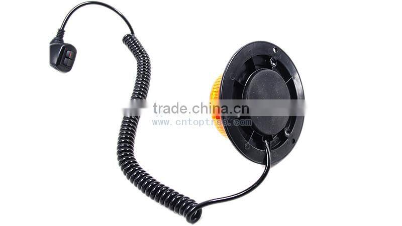 CE E-mark Passed LED rotating beacon light 12v 24v traffice safety led flashing beacon