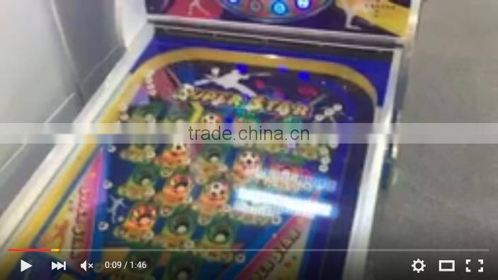 2016 new amusemnt pinball wholesale market Top brand Metal and Wood cabinet pinball machine for kids and adults cheap pi