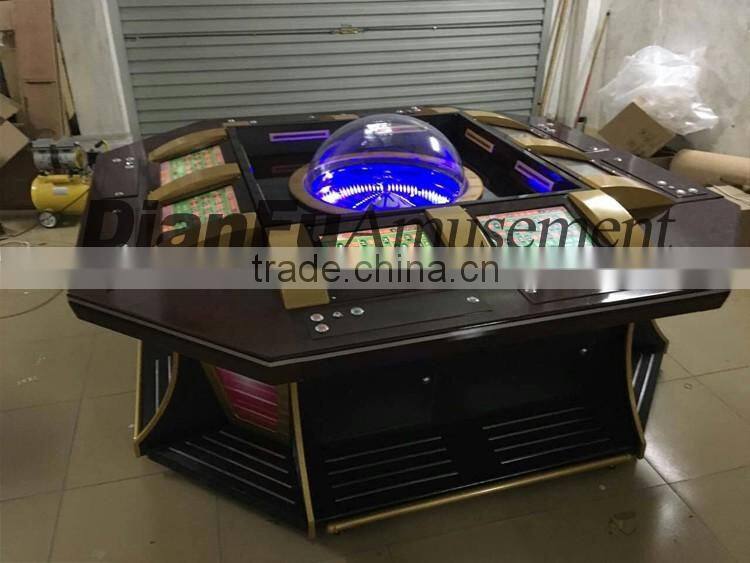 High qualllty PCB touch screen electronic gamblng 6/8/10/12 players 17 inc roulettte machine manufacturer in Triidad and Tobago