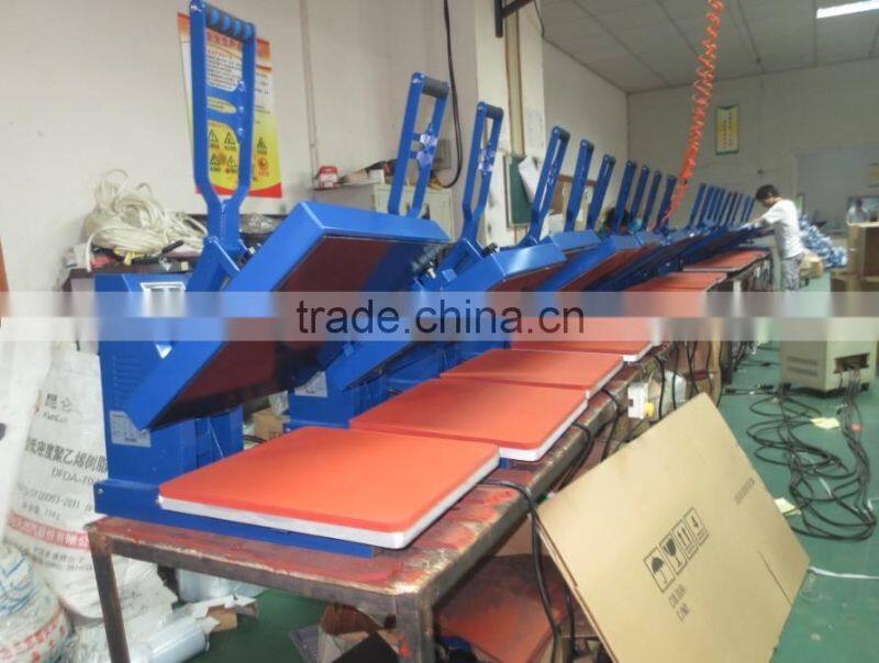 Best seller hot presses heat press machine on USA 38*38cm, 40*60cm