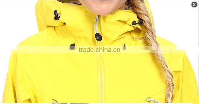 2015 ladies light weight water proof wind proof water proof coatings jacket