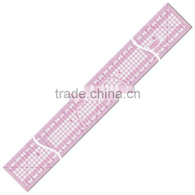 kearing brand,patchwork & quilting,squared curve ,grading sewing pattern,hip ruler,easy curve#8002
