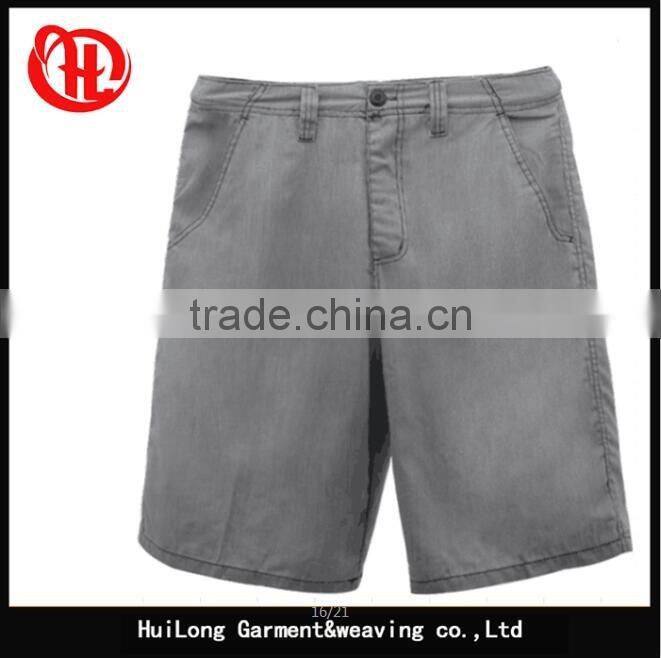 wholesale short pants plus size washed plaid men's shorts