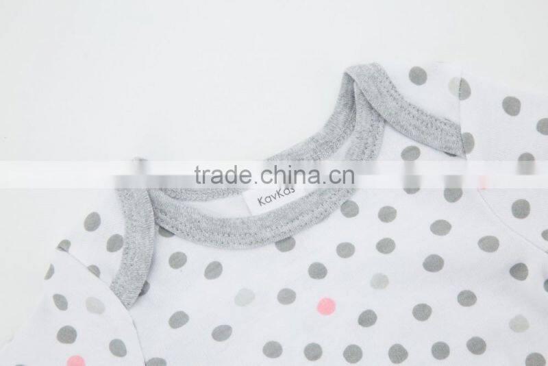 2017 Retail Girl Rompers 100% Cotton Animal Design Baby Clothes For Winter Costume