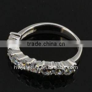 woman silver ring