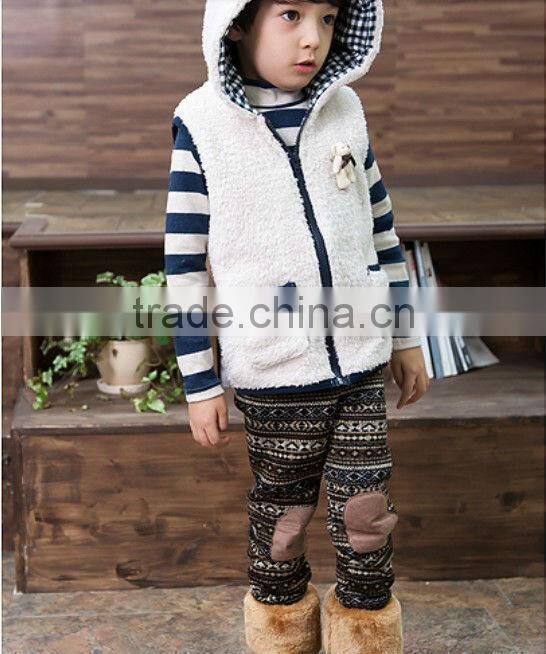 winter waterproof kid clothing boys vest