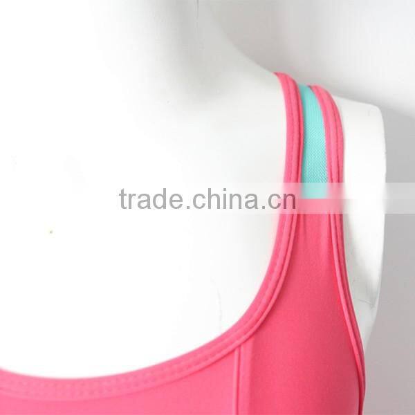 girls one piece pink swimwear