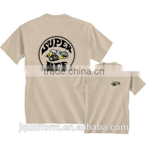 Promotional O-neck Men's T shirt, Short Sleeve Solid Color 100% Cotton Plain t-shirts, Casual unisex T shirt