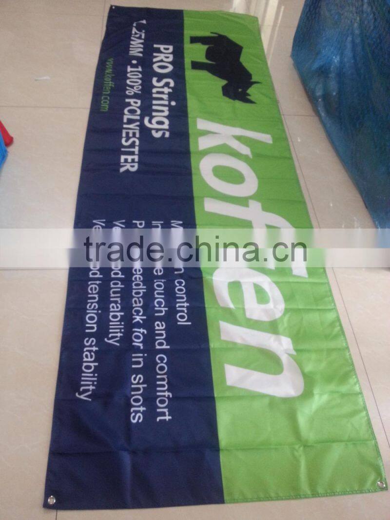 promotional printed polyester banner