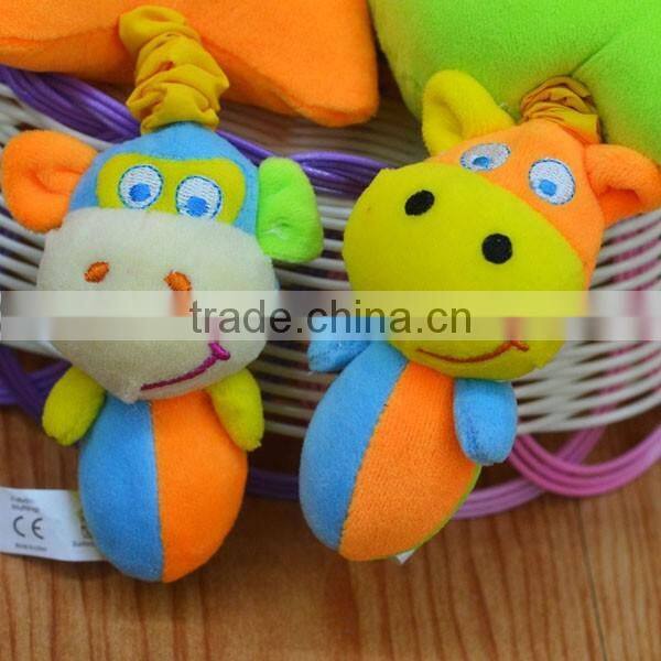 Moon& star& sunflower pull string musical Plush toys baby educational stuffed & plush toy