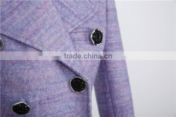 2015 New Fashion Russian Knee Length Design Winter Coat