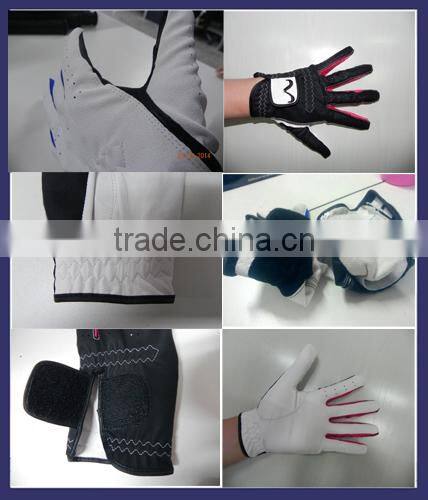 Premium Colored Leather Cabretta Golf Glove