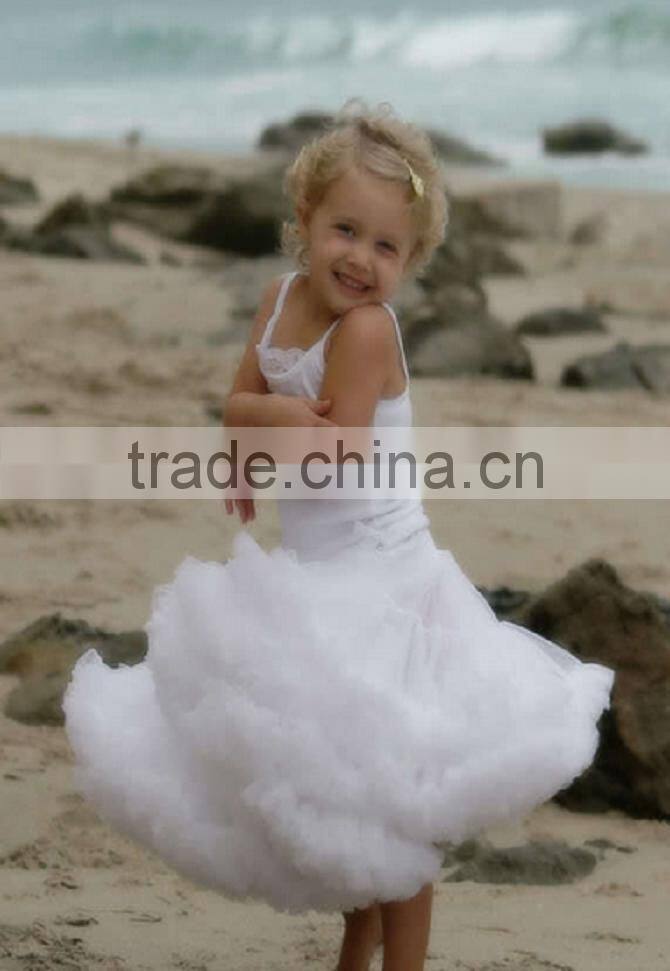 Adorable baby boutique clothing princess ballet tutu fluffy pettiskirt girls smcoked ruffle chiffon boutique skirt