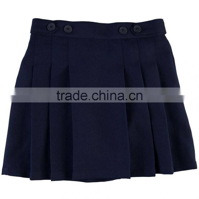 2017 Best seller top quality 100% cotton school uniform wholesale