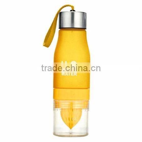 New Premium BPA TRITAN H2O Fruit Infuser Lemon Water Bottle