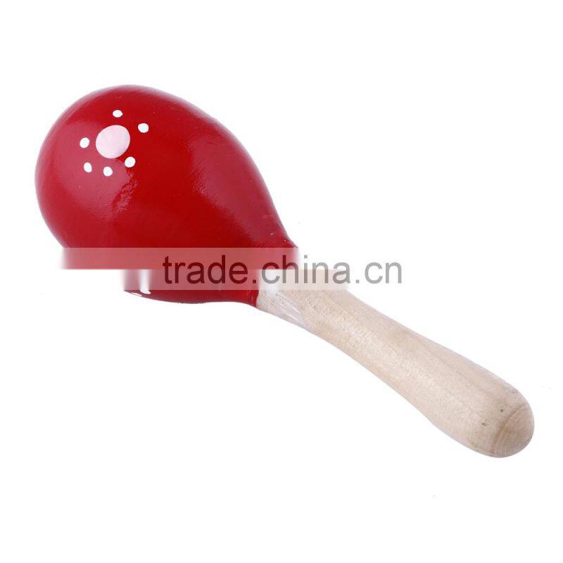 Tambourine party favors wholesale wood tambourine mini kids instruments logo printed tambourine