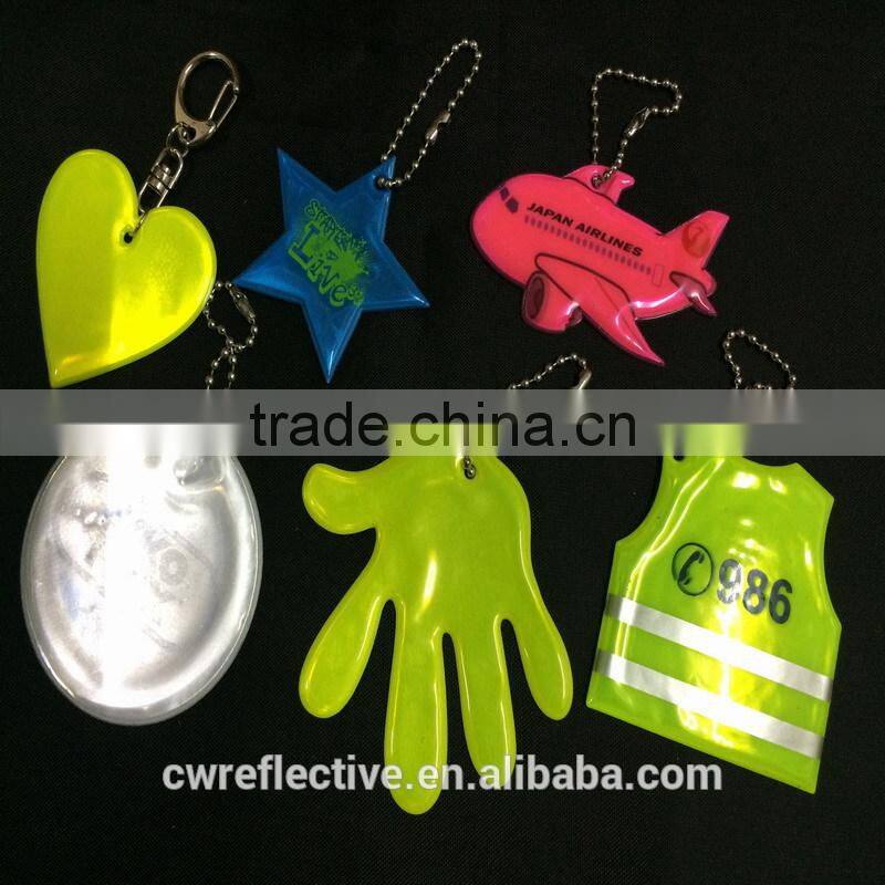 ODM fashion promotion gift safety reflective elements for backpack