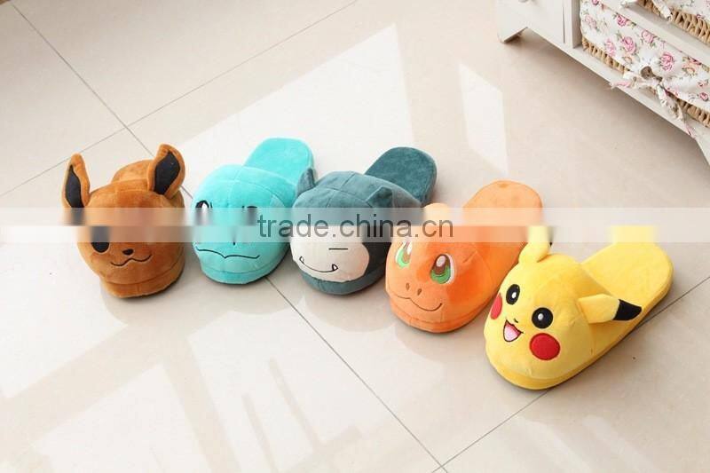 Soft Plush Pokemon Slipper ,PP Cotton Indoor Pokemon Slipper