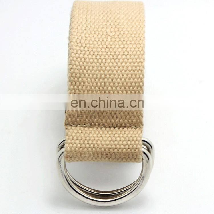 2015 Leisure Pure Color Canvas Webbing Belt Wholesale