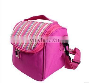 Snack Cooler Bag Baby Food Bag Hot Pink Insulated Bag