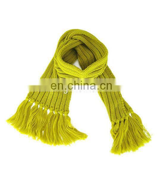 2013 Lady 100% Acylic Knitted Scarf