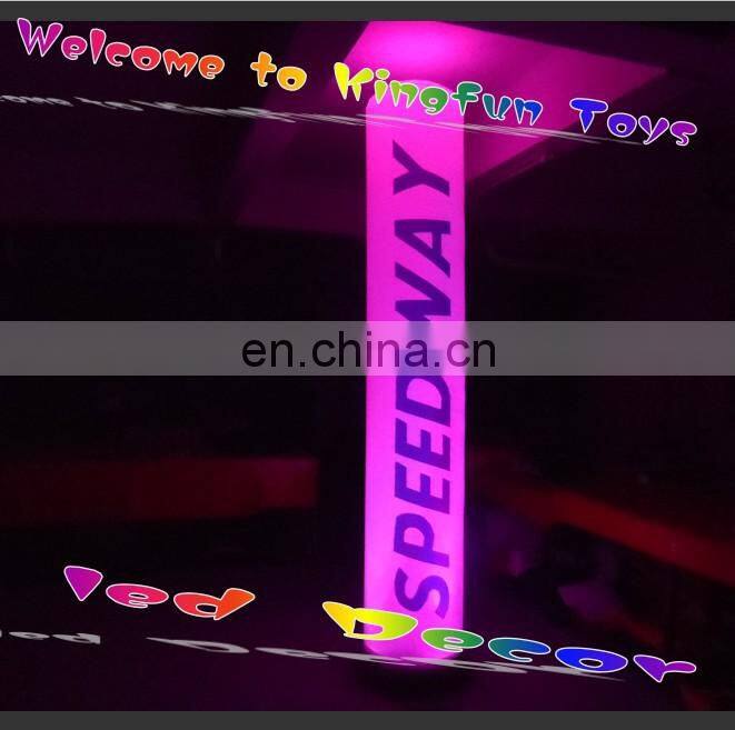 Inflatable cone decoration/ led light cone for event